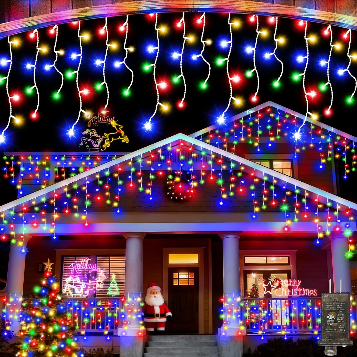 Lighting - 1280 مصباح LED على شكل سلسلة