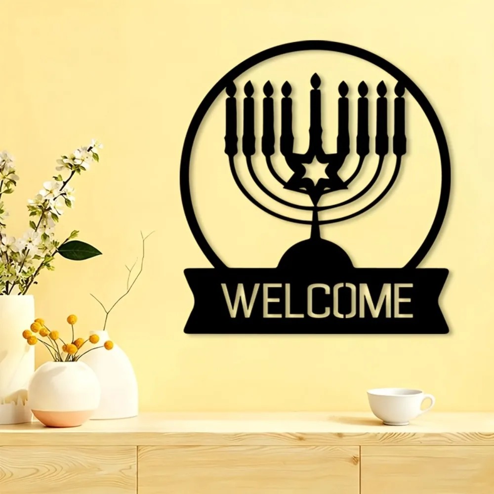 Home Decor - لوحة جدارية معدنية من CIFBUY بتصميم