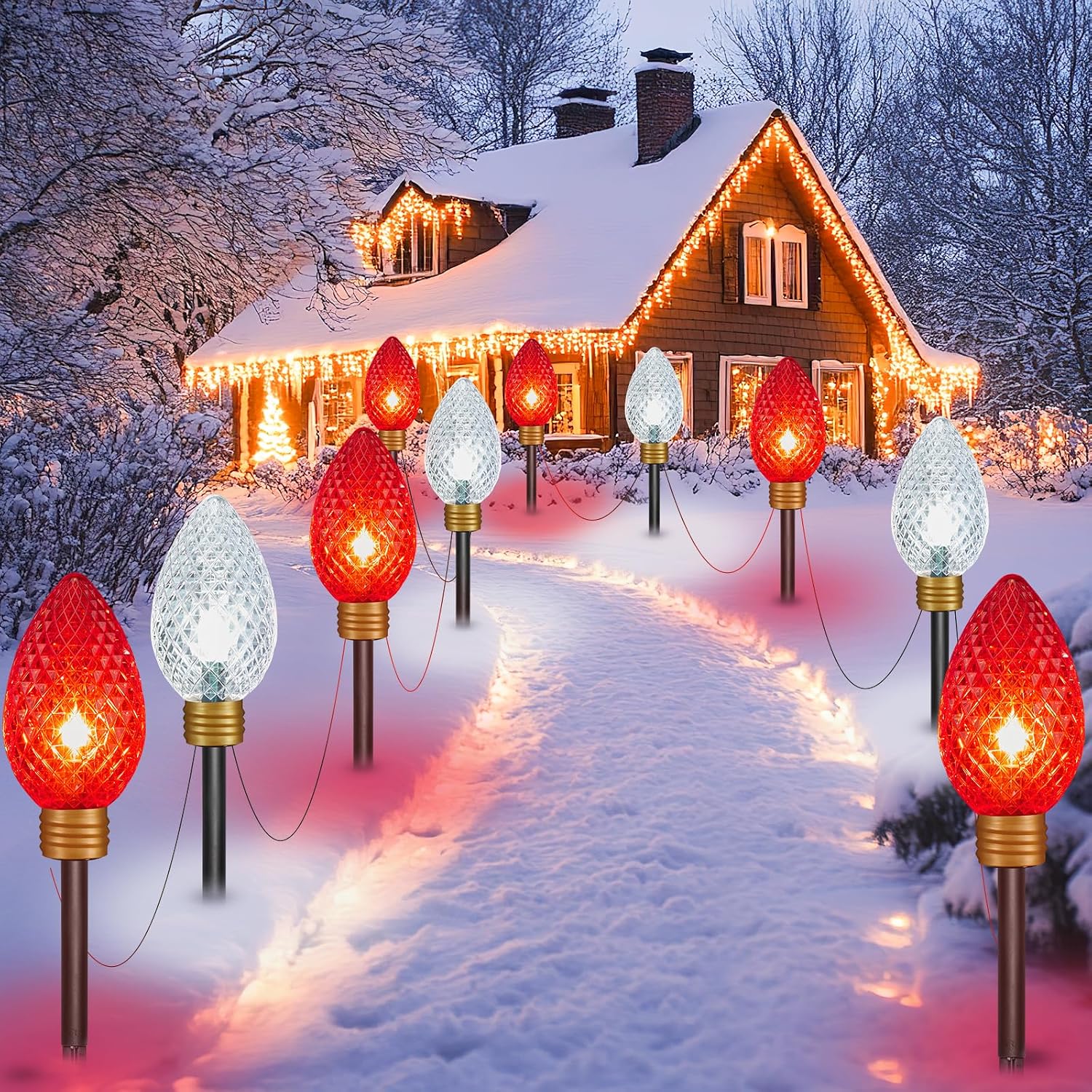Lighting - مجموعة أضواء عيد الميلاد على شكل