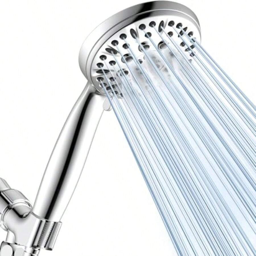 High Pressure Shower Head Handheld - رأس دش بـ 6 أنماط رش،