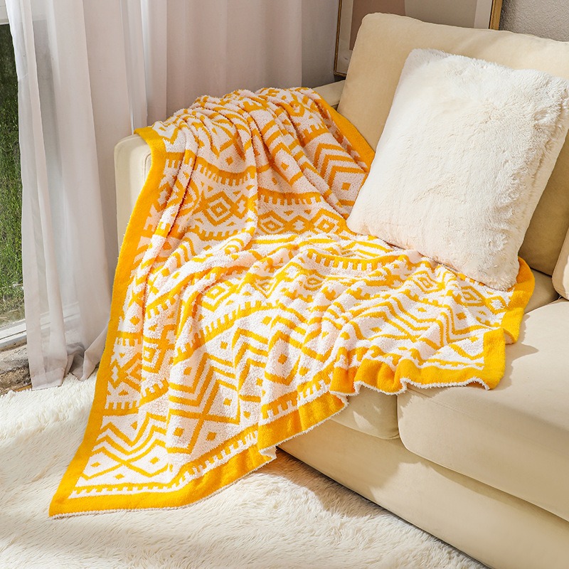بطانية بوهو جديدة محبوكة مع شر - مراجعة Boho Throw Blanket Fringe وسعره