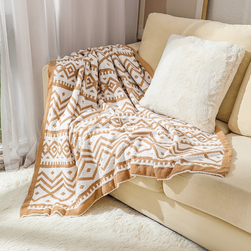 بطانية بوهو جديدة محبوكة مع شر - مراجعة Boho Throw Blanket Fringe وسعره