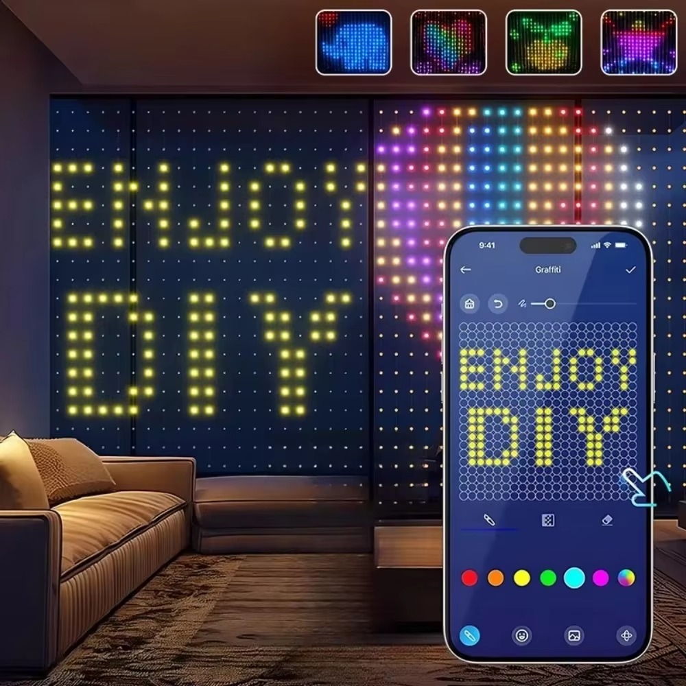 مجموعة أضواء شبكية مبتكرة لعيد - مراجعة Lighting وسعره