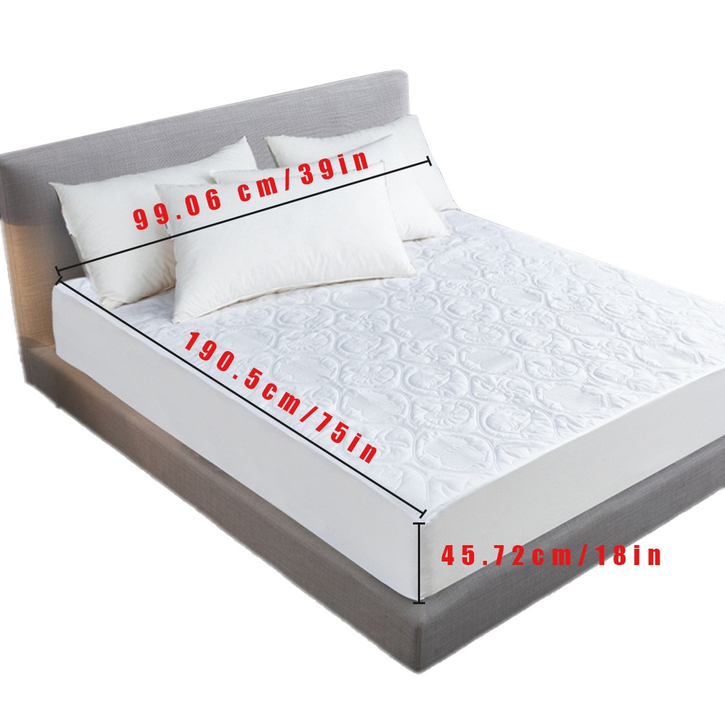 غطاء واقي للمرتبة مقاوم للماء، - مراجعة Waterproof Mattress Protector Breathable وسعره