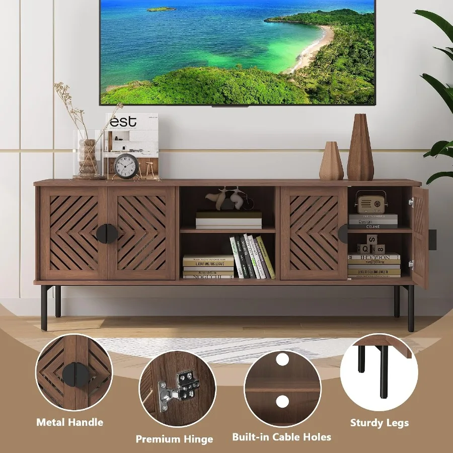 حامل تلفزيون 63 بوصة لغرفة الم - مراجعة Storage & Organization وسعره