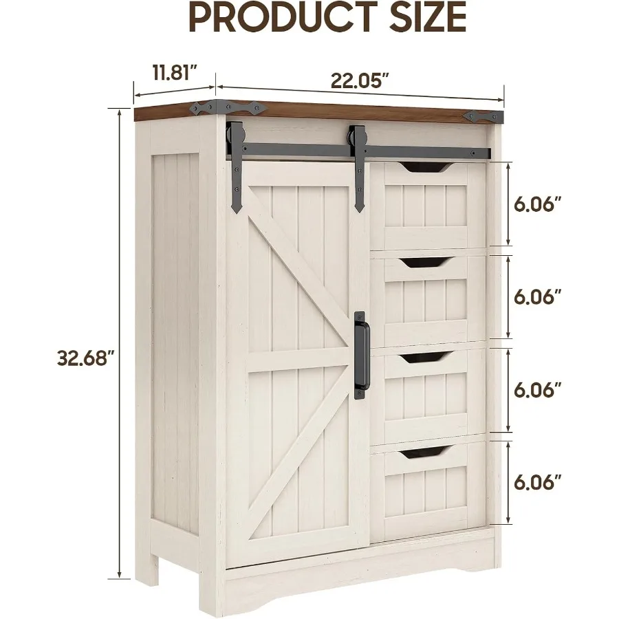 خزانة تخزين للحمام بتصميم ريفي - مراجعة Storage & Organization وسعره