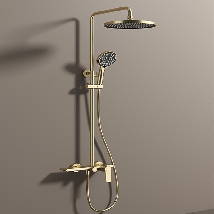 مجموعة دش، خلاط للماء الساخن و - مراجعة High Pressure Shower Head Handheld وسعره