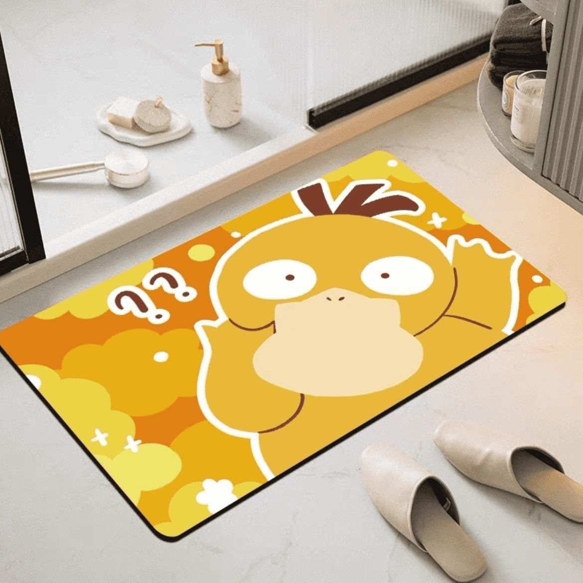 سجادة حمام من الدياتوميت مقاوم - مراجعة Quick Dry Diatomite Bath Mat وسعره